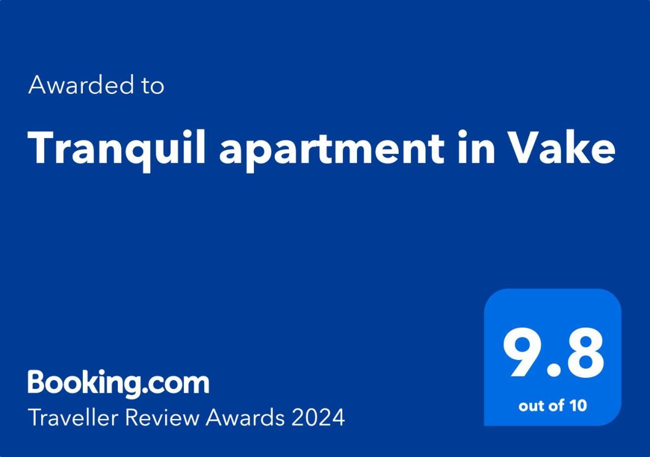 Tranquil Apartment In Vake Tbilisi Exterior photo